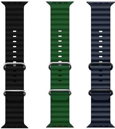 Setster Ocean Smart Watch Strap Belt for Ultra Watch 49 mm, Series 8 / 7 45 mm, Series 6 / 5 / 4 44 mm, Series 3 / 2 / 1 42 mm, T800 Ultra, Watch 8 Ultra, i8 Pro Max, W26, T800,T900,T10,I8 pro,I7 pro,S8 ultra,watch 8,Watch 9 Smart Watch Strap