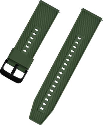 TIMEWEAR Strap with Quick Release Pin Sidebar, Compatible Watches with Lug width 22 mm Silicone Watch Strap