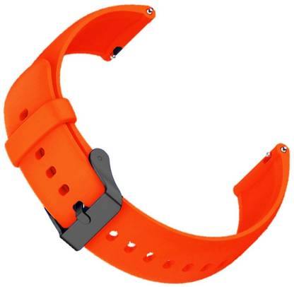 Flipkart SmartBuy 20MM Silicon/Metal Watch Belt Compatible for SUUNTO Check Model List/Description/Image Smart Watch Strap