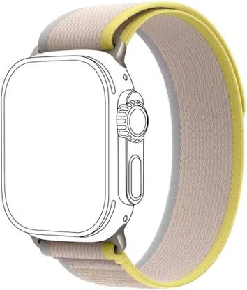 MIFKRT Trail Loop Nylon Band - Compatible with iWatch Ultra 2/Ultra Band 49mm 45mm 44mm 42mm for Men Women, Sport Strap for iWatch Ultra 2, iWatch Ultra Series SE 9/8/7/6/5/4 Smart Watch Strap