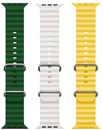 Webilla Ocean Smart Watch Strap Belt for Ultra Watch 49 mm, Series 8 / 7 45 mm, Series 6 / 5 / 4 44 mm, Series 3 / 2 / 1 42 mm, T800 Ultra, Watch 8 Ultra, i8 Pro Max, W26, T800,T900,T10,I8 pro,I7 pro,S8 ultra,watch 8,Watch 9 Smart Watch Strap