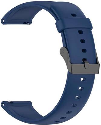 MOBISINGH MSH20CS367NB 20MM Classy Silicon Watch Strap- CHECK MODEL LIST/DESCRIPTION/IMAGES Smart Watch Strap