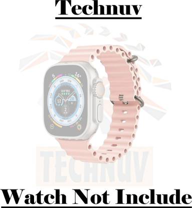 TECHNUV Ocean Strap Compatible Apple Series ultra/8/7/6/5/4/3/2/1/SE (42-44-45-49)MM All Smart Watch Strap