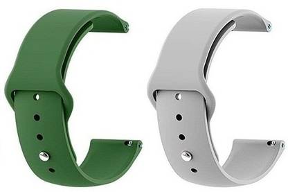 BLACK LOVIES 22 mm Soft Silicon Smartwatch Band Straps Belt Smart Watch Strap