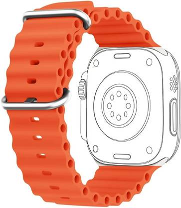 RUPELIK Ocean iWatch Strap Series Ultra,8,7,6,5,4,3,2,1/SE For Strap 49mm/45mm/44mm/42mm Smart Watch Strap