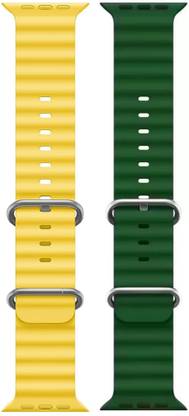 SCALEBEE Ocean Smart Watch Strap Belt for Ultra Watch 49 mm, Series 8 / 7 45 mm, Series 6 / 5 / 4 44 mm, Series 3 / 2 / 1 42 mm, T800 Ultra, Watch 8 Ultra, i8 Pro Max, W26, T800. Smart Watch Strap