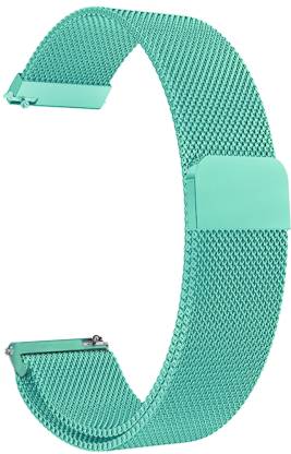 ACM Watch Strap Magnetic for Noise Colorfit Vision 2 Smartwatch Turquoise Smart Watch Strap
