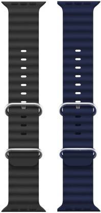Gadgetzilla Ocean Smart Watch Strap Belt for Ultra Watch 49 mm, Series 8 / 7 45 mm, Series 6 / 5 / 4 44 mm, Series 3 / 2 / 1 42 mm, T800 Ultra, Watch 8 Ultra, i8 Pro Max, W26, T800. Smart Watch Strap Smart Watch Strap