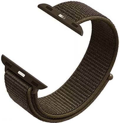 Flipkart SmartBuy Soft Lightweight Nylon Velcro Strap for iWatch Series 7/6/5/4/3/SE (42/44/45 mm) Smart Watch Strap