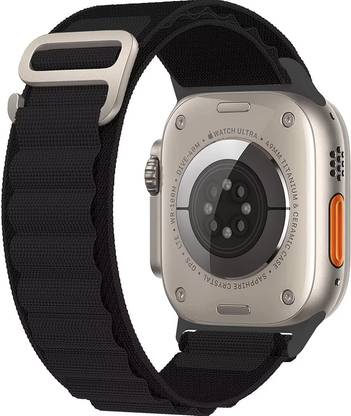 Coverskart Ultra 49mm /45mm/44mm/42mm/ Series 8/7/6/5/4/3/SE Nylon Loop Band Smart Watch Strap