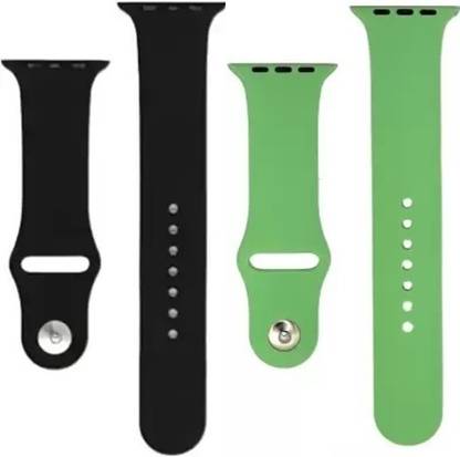 ASKOVID Pack of 2 Compatible with Apple Watch Strap 49mm 45mm 44mm 42mm, Soft Silicone Band for apple Watch Series Ultra 8 7 6 5 4 3 2 1 SE Smart Watch Strap