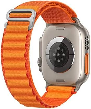 MobiLooks iWatch Ultra 49mm /45mm/44mm/42mm/ Series 8/7/6/5/4/3/SE Nylon Loop Band Smart Watch Strap