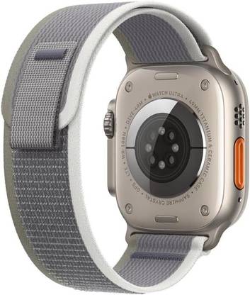 KICKSTORM Trail Loop Nylon Band Adjustable Loop Sport Breathable Strap Watch Not Included Smart Watch Strap Ultra1/Ultra2/ 9/8/7/6/5/4/3/2/1/SE Compatible For Strap 49mm /45mm/44mm/42mm Smart Watch Strap Smart Watch Strap