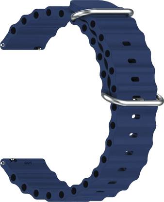 ACM Watch Strap Silicone Smart for Minix Vega Lite Smartwatch Belt Band Dark Blue Smart Watch Strap