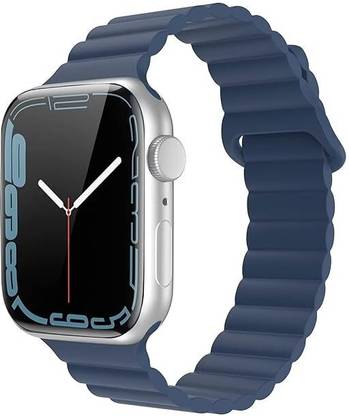 kingbell Silicone Magnetic Bands Compatible with Apple Watch Straps 49mm 45mm 44mm 42mm and 41mm 40mm 38mm, with Strong Magnetic Closure for iWatch Series Ultra 2/Ultra 9 8 7 6 5 4 3 2 1 SE/SE2 Smart Watch Strap