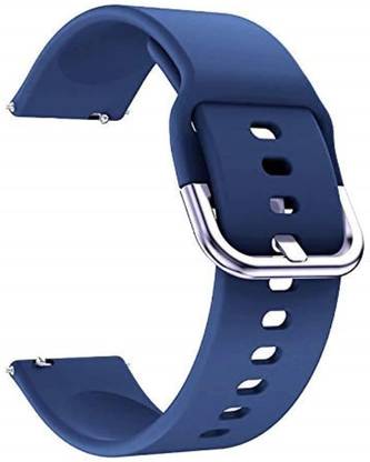 Speeqo 19MM Watch Strap Smooth Soft Silicon Sport Belt (WITH BUCKLE LOCK) FOR NOISE COLORFIT PRO 2 / BOAT STORM Smart Watch Strap