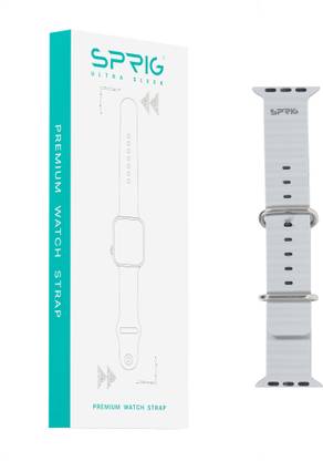 Sprig Silicone Ocean Strap for iWatch Series 7 (Small 41MM) Smart Watch Strap