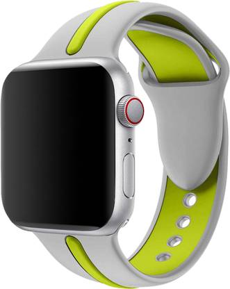 DailyObjects Two Tone Silicone Apple Wrist Band (38/40/41mm) Smart Watch Strap