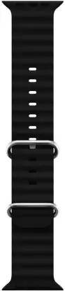 RUPELIK Ocean Silicone iWatch Strap Series Ultra 8,7,6,5,4,3,2,1/SE Compatible For Strap 49mm/45mm/44mm/42mm Smart Watch Strap