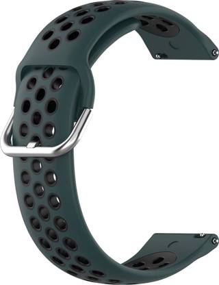 ACM Watch Strap Belt for Crossbeats Orbit Apex Smartwatch Band Turquoise & Black Smart Watch Strap