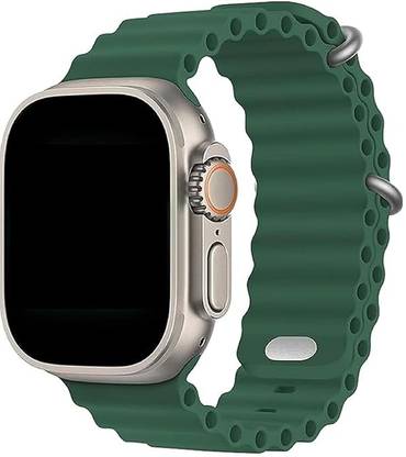 ZORAST Straps Compatible with Apple Watch 42mm 44mm 45mm 49mm, Replacement Band Soft Silicone Sport Strap for iWatch Ultra Series 8/7/6/5/4/3/2/1 SE T800 ULTRA WATCH Smart Watch Strap