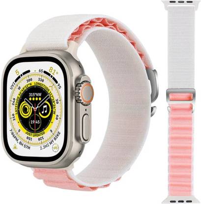 Wriststory Premium Nylon Watch Band with Adjustable G-Hook Buckle - Stylish and Durable Strap Compatible with Apple Watch Series 7/8/9/10 & Ultra Series 1/2. Designed for Apple Watch sizes 42mm, 44mm, 45mm, 46mm, 48mm, and 49mm. Perfect for Formal, Casual, and Sportswear. Smart Watch Strap Smart Watch Strap