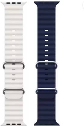 CURASIA Ocean Alpine loop Strap For Apple iWatch Ultra Bands 45mm 44mm 42mm Sport Loop 49 mm Silicone Watch Strap Belt Smart Watch Strap