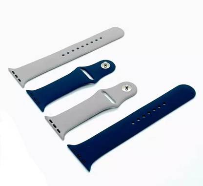 Firetook Plain Strap Silicon Bands/Straps Compatible with Watch T55/T550 W26, 49mm 45mm 44mm 42mm Men & Women, Adjustable Strap with Metal G-Hook Premium Strap Smart Watch Strap