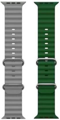 FORTUNATE Ocean Smart Watch Strap Belt for Ultra Watch 49 mm, Series 8 / 7 45 mm, Series 6 / 5 / 4 44 mm, Series 3 / 2 / 1 42 mm, T800 Ultra, Watch 8 Ultra, i8 Pro Max, W26, T800, 49mm, series 6/5 45mm, series 3//2/1 41mm Smart Watch Strap