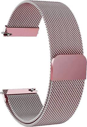 Setster 19MM Metal Magnetic Watch Belt For Noise Colourfit Pro 2 & Boat Storm Watch Band Smart Watch Strap