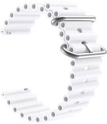 BLACK LOVIES 22mm ocean wave belt for colorfit icon 4 Smart Watch Strap