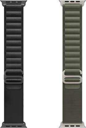 CHG Alpine Smart Watch Strap Belt for Ultra Watch 49 mm, Series 8 / 7 45 mm, Series Smart Watch Strap