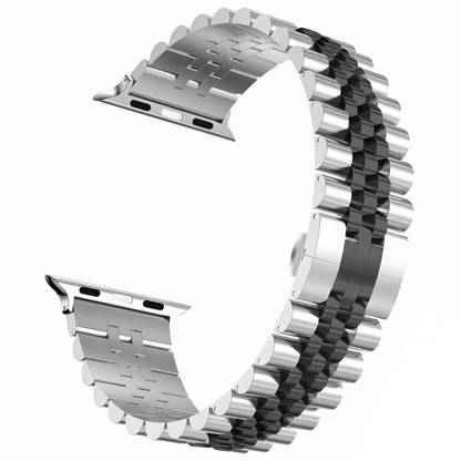 Maxpro Premium 2023 New Edition Heavy Stainless Steel Belts For iWatch 41/40/38mm Smart Watch Strap