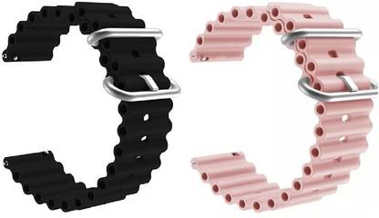 BLACK LOVIES 20 mm Ocean Smart Watch Band Strap Belt Smart Watch Strap