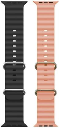PUNAK Ocean Smart Watch Strap Belt for Ultra Watch 49 mm, Series 8 / 7 45 mm, Smart Watch Strap