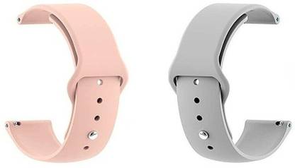 BLACK LOVIES 20 mm Silicon Smartwatch Strap Compatible With AMAZE FIT Bip / Bip s / Bip lite Smart Watch Strap