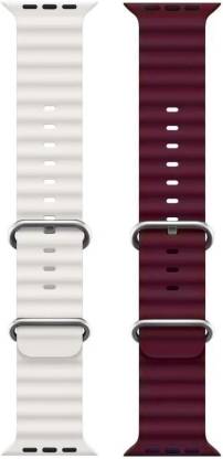 FORTUNATE Ocean Smart Watch Strap Belt for Ultra Watch 49 mm, Series 8 / 7 45 mm, Series 6 / 5 / 4 44 mm, Series 3 / 2 / 1 42 mm, T800 Ultra, Watch 8 Ultra, i8 Pro Max, W26, T800, 49mm, series 6/5 45mm, series 3//2/1 41mm Smart Watch Strap