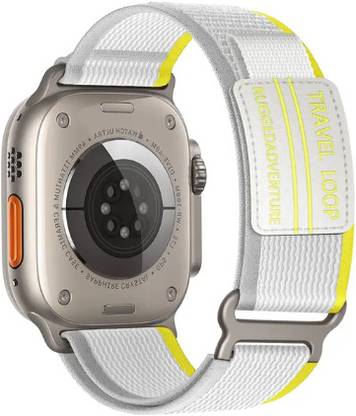 SwapME Trail Loop Nylon Band - Compatible with Apple Watch Ultra 2/Ultra Band 49mm 45mm 44mm 42mm for Men Women, Soft Braided Elastic Weave Sport Strap for iWatch Ultra 2, iWatch Ultra Series SE 9/8/7/6/5/4 Smart Watch Strap
