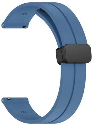 Melfo Folding Buckle Smart Watch Strap Compatible with Boult Drift Plus Smart Watch Smart Watch Strap