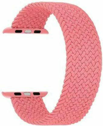 LIDDU raided 42/44mm Single Loop Strap For Apple Watch - Durable & Stretchable Band, Compatible With iWatch Series 5/4/3/2/1 Smart Watch Strap