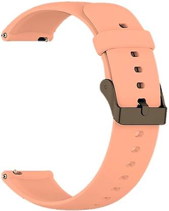 MOBISINGH MSH20CS158SN 20MM Classy Silicon Watch Strap- CHECK MODEL LIST/DESCRIPTION/IMAGES Smart Watch Strap