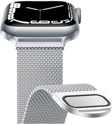 mbeat iWatch series 7, series 6/5/4/3/2/1& SE All Apple iWatch 38mm/40mm/41mm stainless steel with strong magnet strap Smart Watch Strap