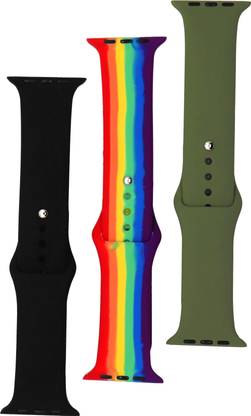 BLACK LOVIES 42/44/45 mm Smartwatch Strap Compatible with appl watch Series 7/6/5/4/3/2/1/SE Smart Watch Strap