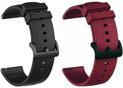 Cheetah 22MM Pack of 2 Smart Watch Belt with Black Buckle for Noise ColorFit Pro,3/4/max,Amazfit GTR 3 Pro Smart Watch Strap