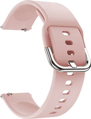 ACM Watch Strap Hook Belt for Fossil Gen 5e 44mm Ftw4056 Ftw4049 Smartwatch Pink Smart Watch Strap