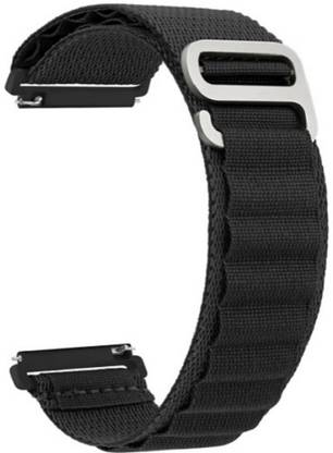 Melfo Nylon Loop Compatible with Amazfit Zepp E Round Version Smart Watch Strap