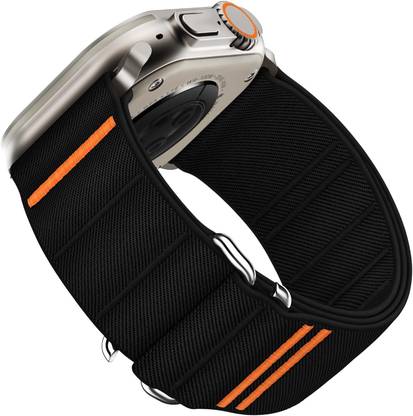 SUITISBEST Apple Watch Nylon Sport Loop Strap with S-Hook for Ultra 2 / Ultra,49MM,45MM,44MM,42MM Smart Watch Strap