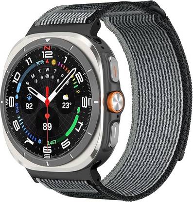 SwapME Sport Loop Nylon Band Compatible with Samsung Galaxy Watch Ultra Bands 47mm (2024) Men Women, Adjustable Breathable Trail Loop Sport Watch Band for Samsung Watch Ultra Band Smart Watch Strap
