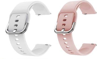 BLACK LOVIES 22 mm Soft Silicon Smartwatch Band Straps Belt Smart Watch Strap