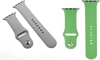 ASKOVID Pack of 2 Compatible with Apple Watch Strap 49mm 45mm 44mm 42mm, Soft Silicone Band for apple Watch Series Ultra 8 7 6 5 4 3 2 1 SE Smart Watch Strap